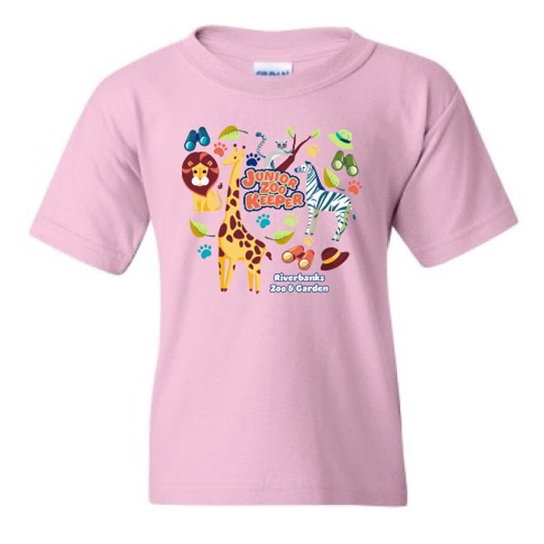 YOUTH ZOOKEEPER COLLAGE TEE PINK