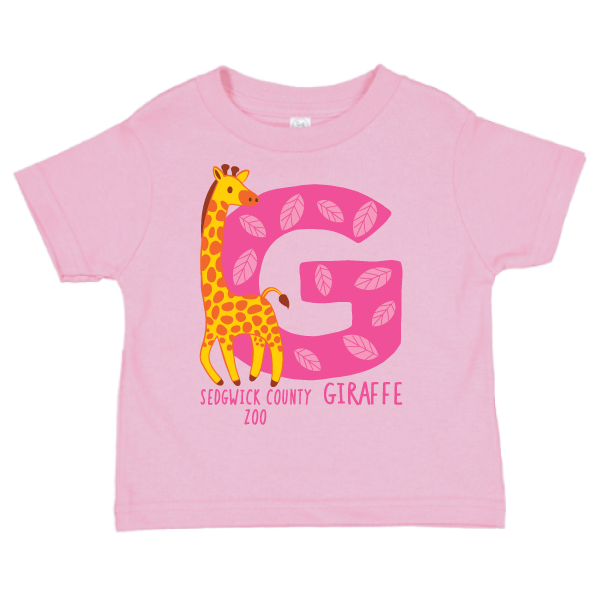 G IS FOR GIRAFFE SHORT SLEEVE TEE
